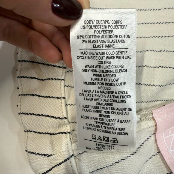 Hudson Cutaway Tuxedo Vest striped Large - Picture 6 of 9